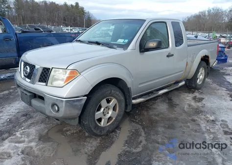 2006 Nissan Frontier Se from USA, damaged, VIN 1N6AD06W86C454909